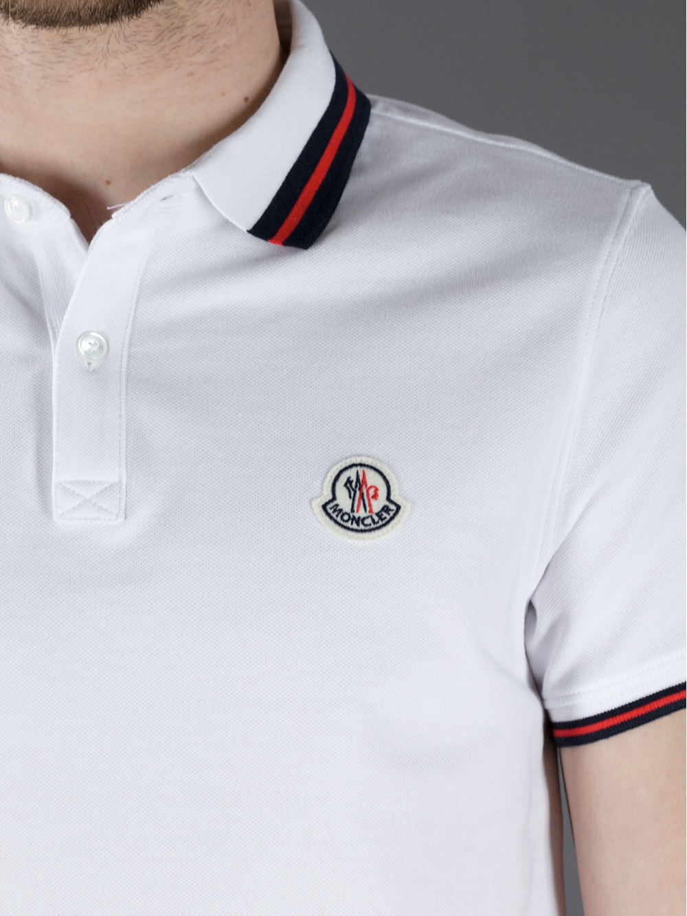 mens moncler polo tshirt