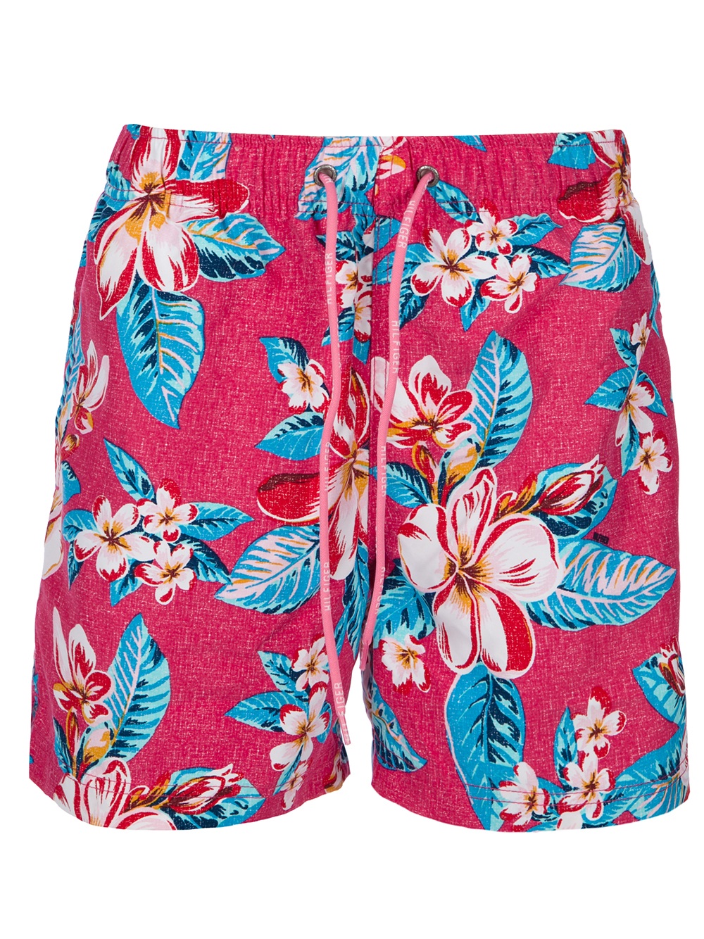 Tommy Hilfiger Hawaiian-Print Swim Shorts in Purple for Men - Lyst
