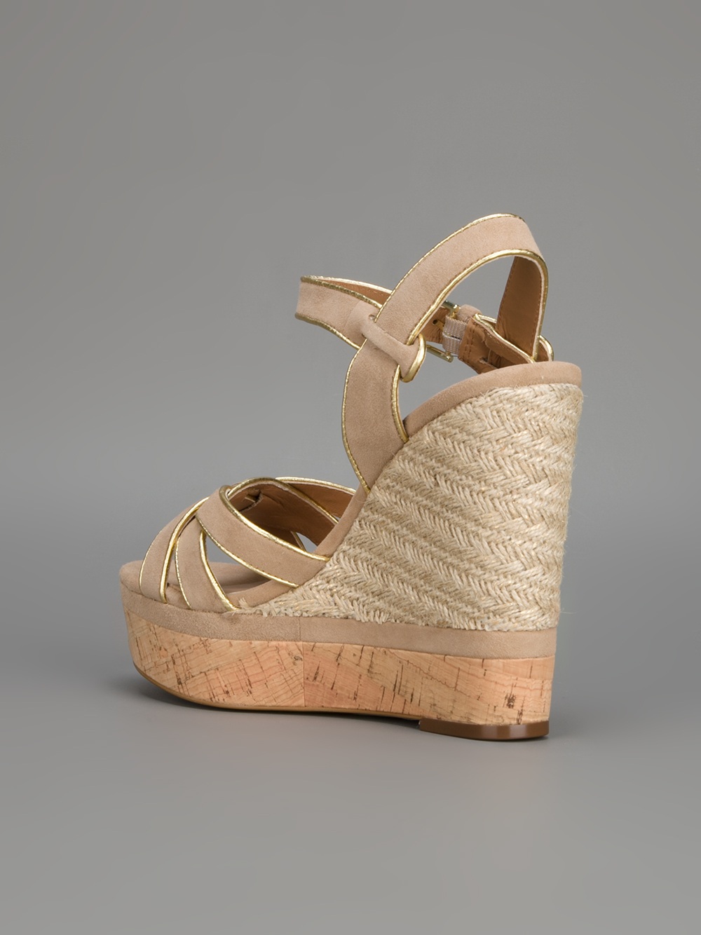 Lyst - Ash Wedge Espadrilles in Natural