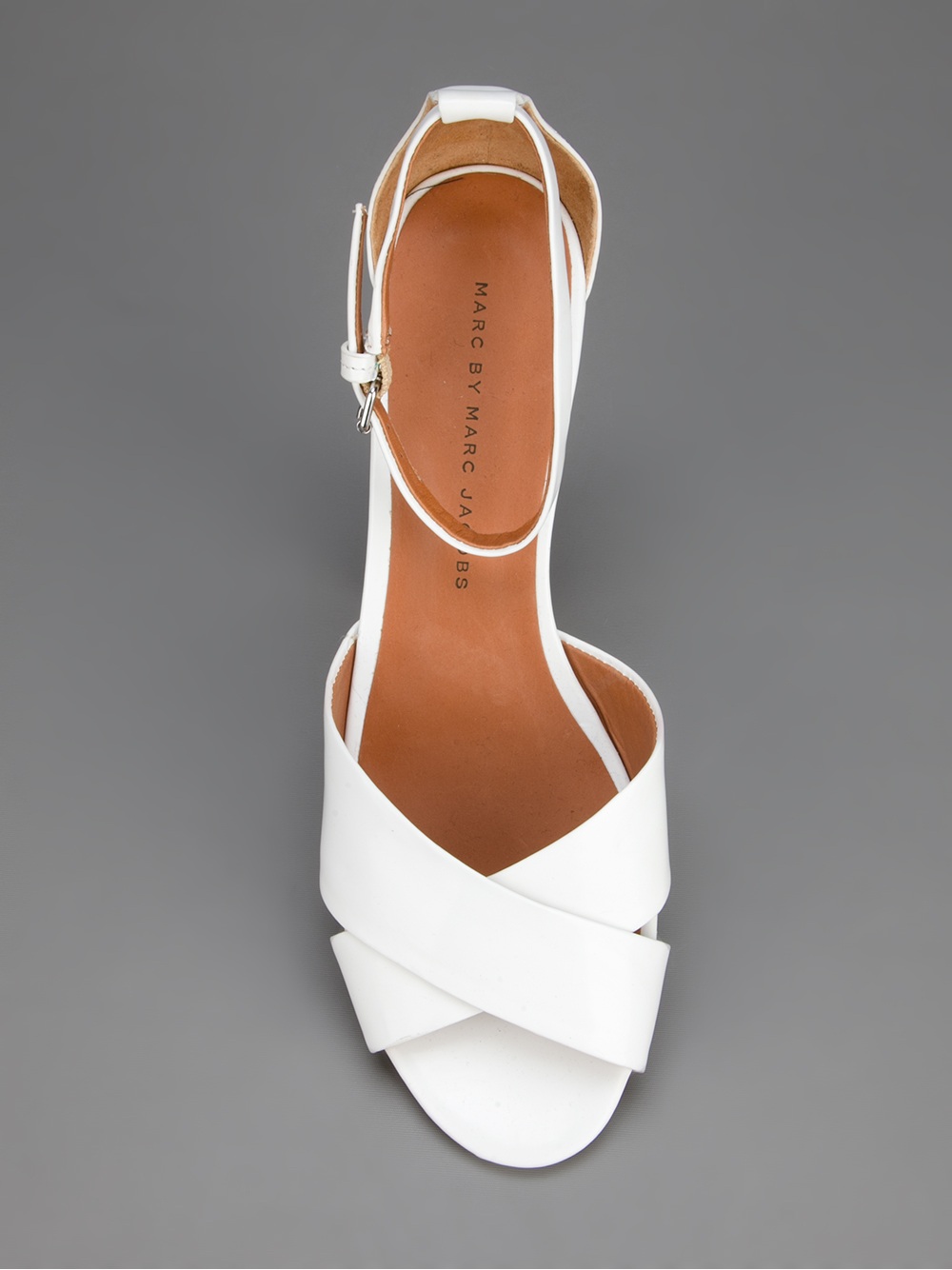 Marc By Marc Jacobs Low  Wedge  Sandal  in White  Lyst