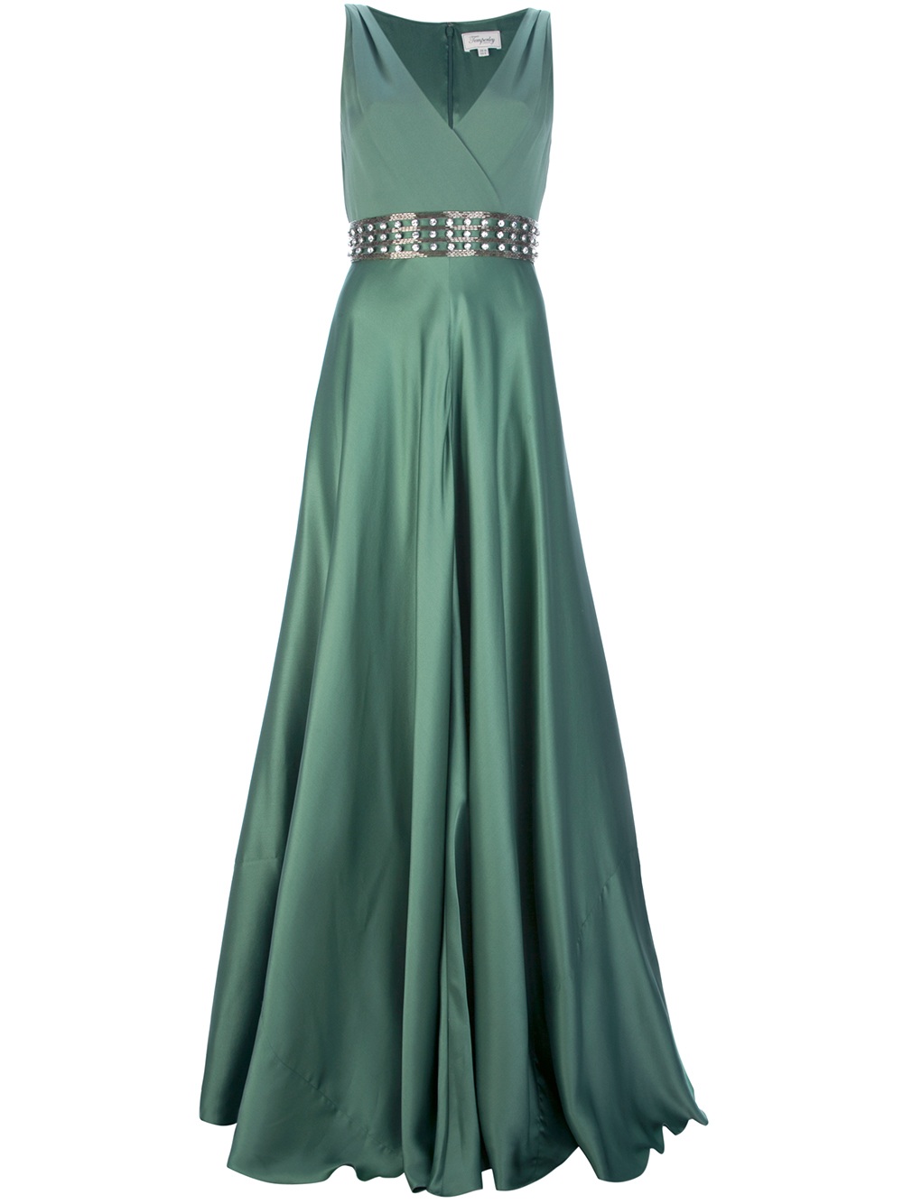 Lyst - Temperley London Stella Evening Dress in Green