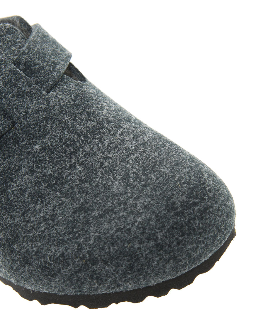 birkenstock wool clogs
