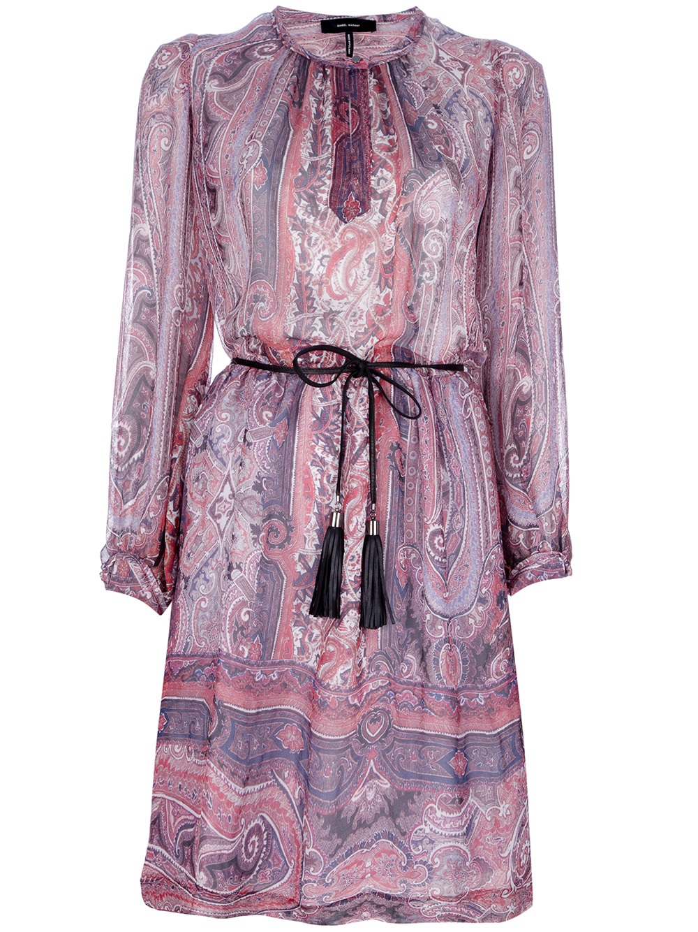 isabel marant paisley dress