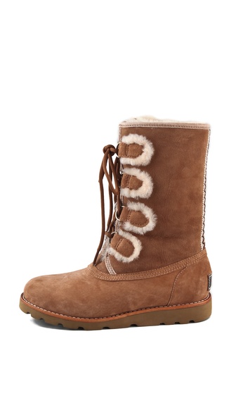 ugg rommy lace up boots