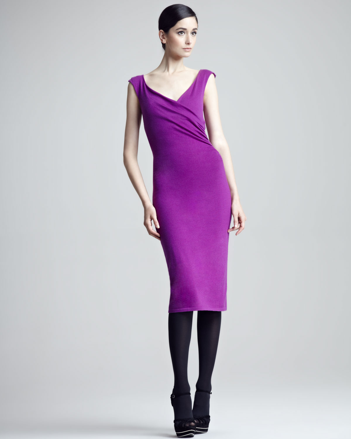 ralph lauren purple label dress