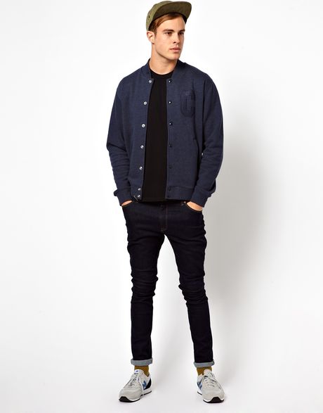 Carhartt Ribbon Jacket in Blue for Men (Navy) | Lyst