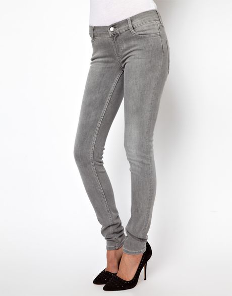 French Connection Tiffany Skintight Jeans in Gray (Greywash) | Lyst