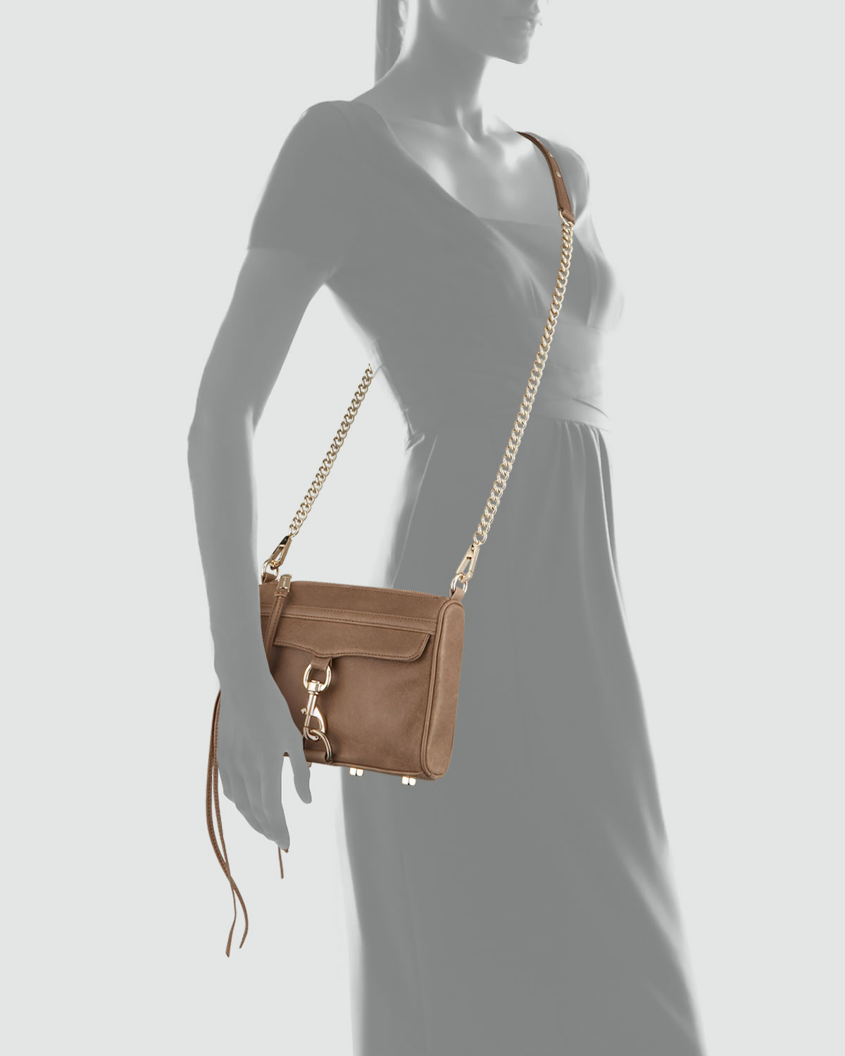 crossbody bag taupe