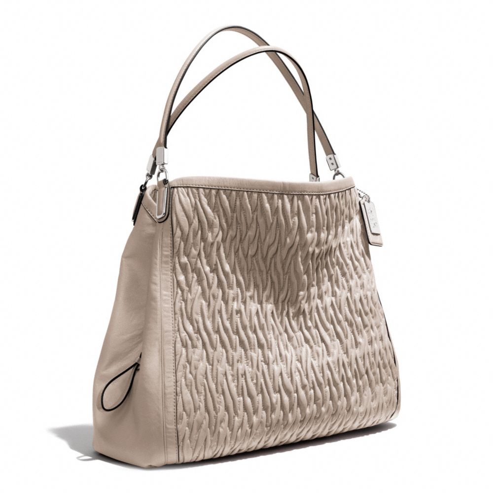 Lyst Coach Madison Phoebe Shoulder Bag In Gathered Twist Leather Gallery
