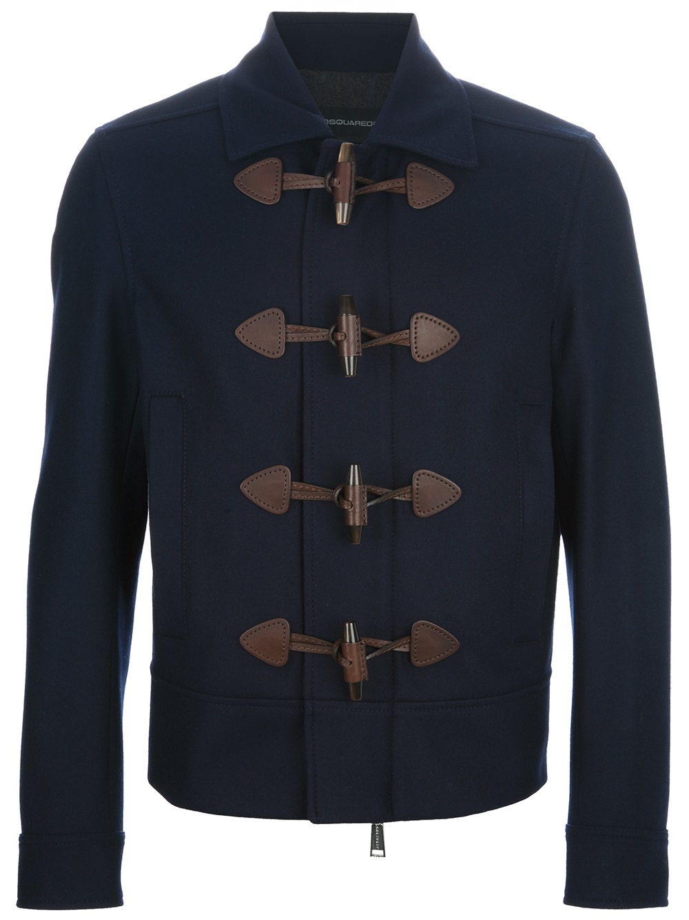 Lyst Dsquared² Toggle Fastening Jacket in Blue for Men
