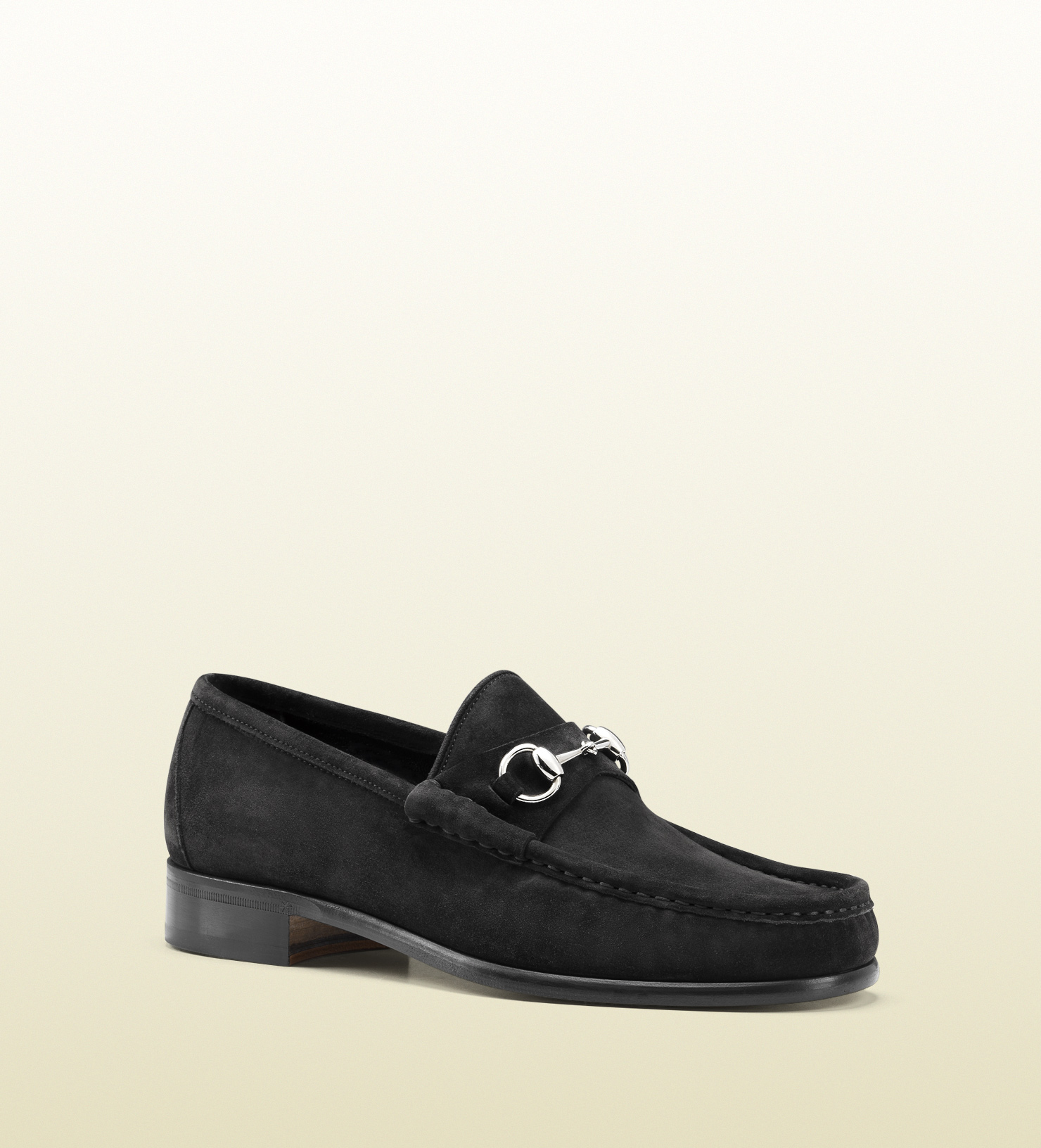 gucci loafers black lyst gucci horsebit loafer in suede in black for gucci loafers black lyst gucci horsebit loafer in suede in black for