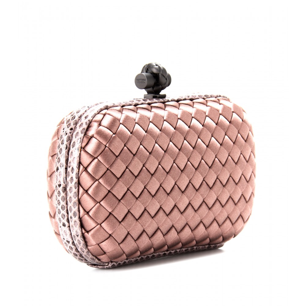 bottega knot clutch sale