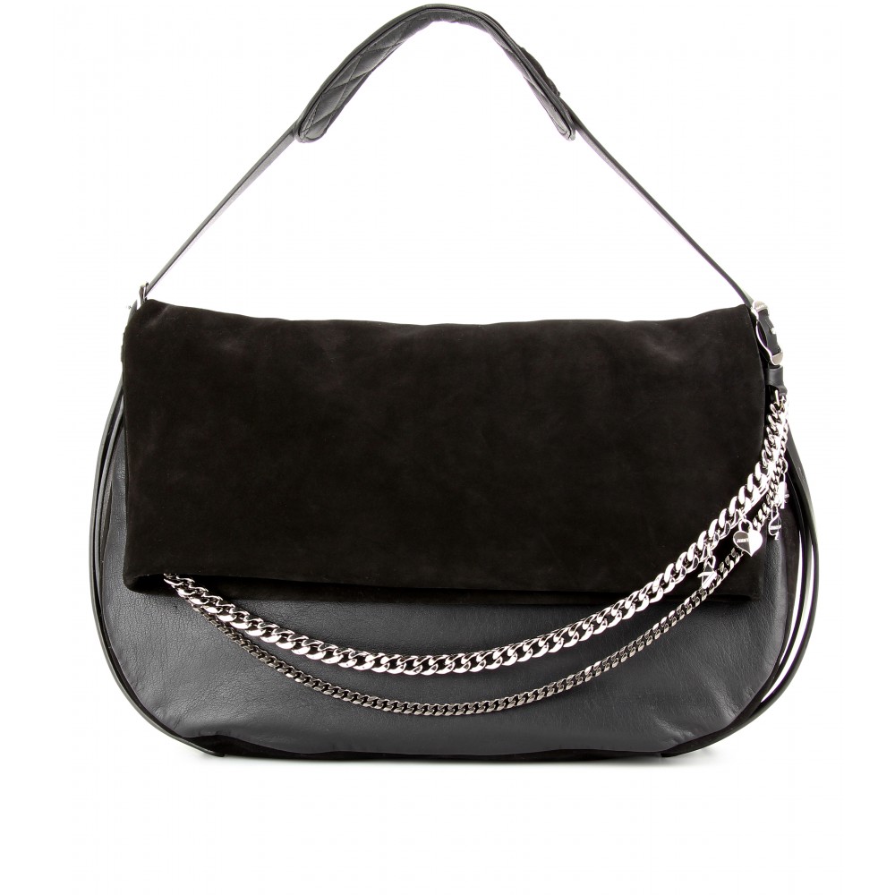 jimmy choo black shoulder bag