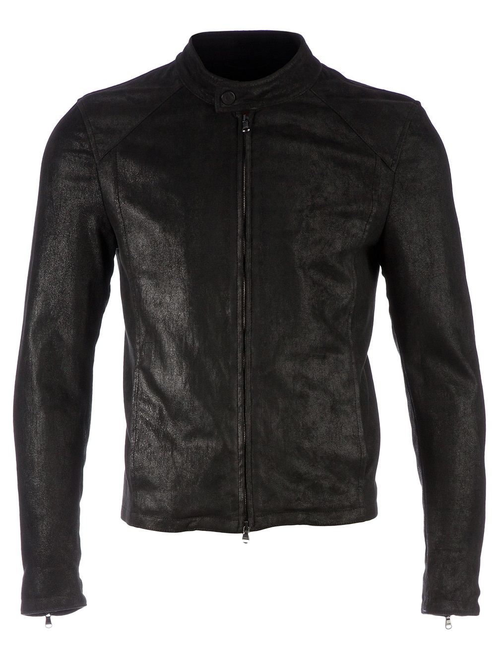 Drome Sheep Leather Jacket in Black for Men | Lyst