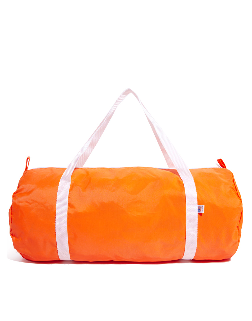 duffle bag orange