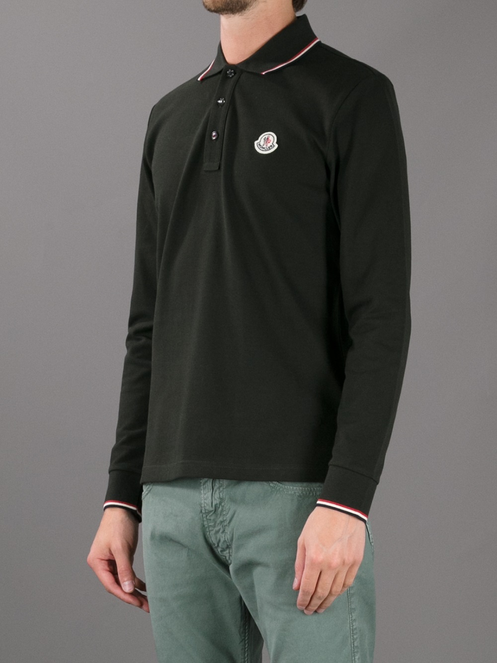 moncler long sleeve polo sale moncler long sleeve polo sale