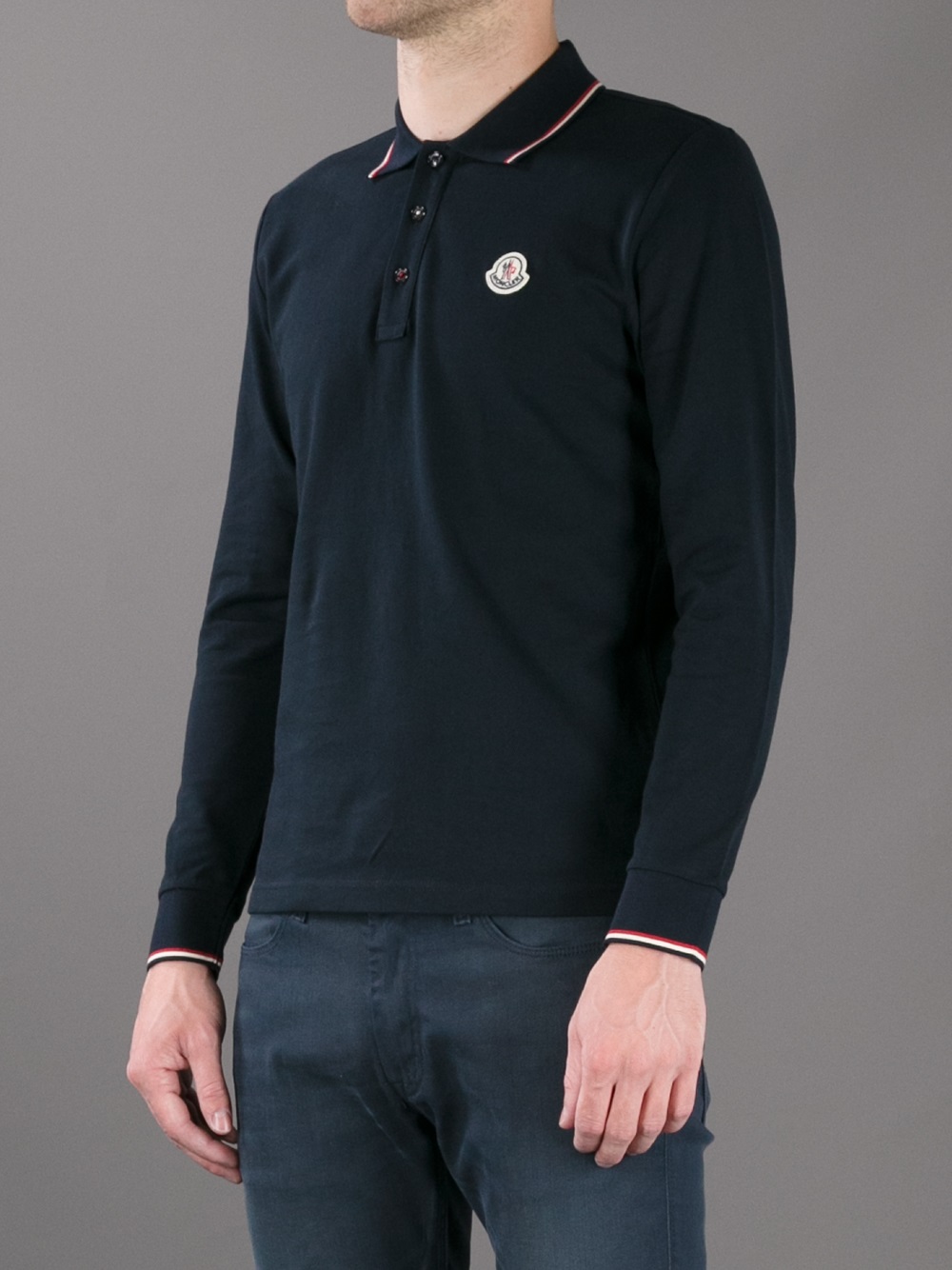 moncler smiley face polo black moncler smiley face polo black