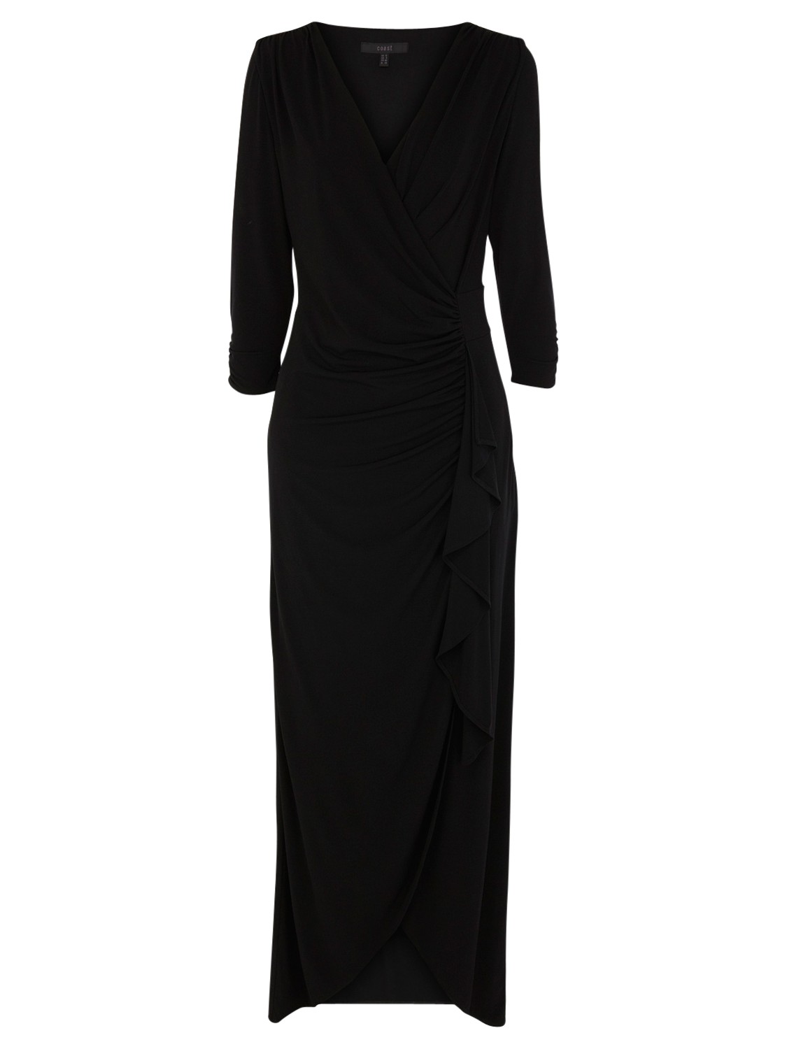 Coast Alexi Jersey Maxi Dress in Black | Lyst