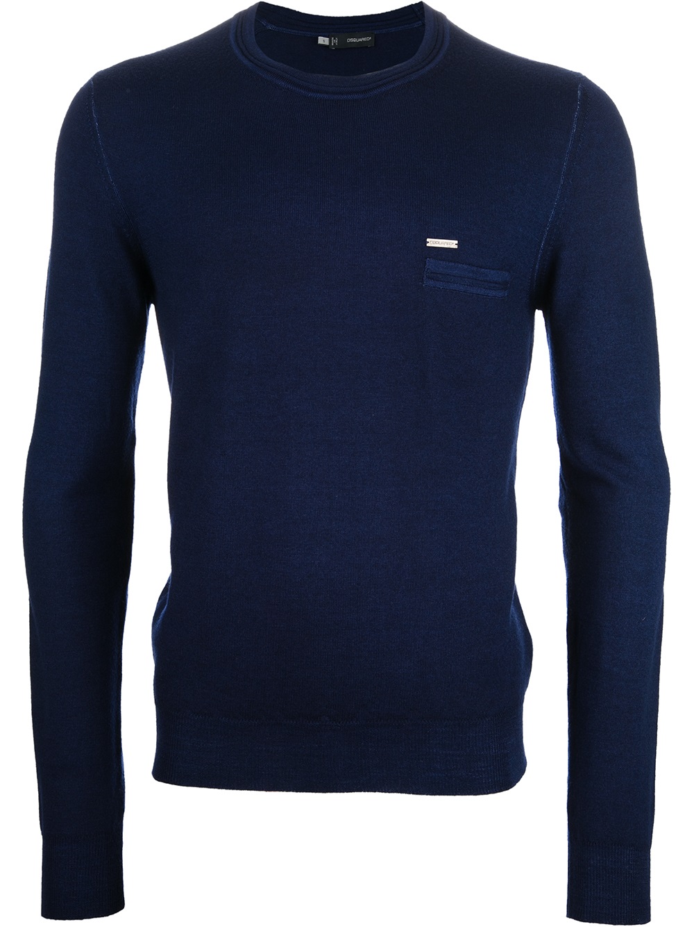 Dsquared2 Crew Neck Sweater in Blue for Men | Lyst