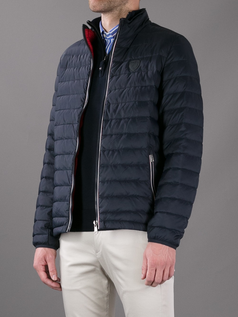 Gant The Down Town Jacket in Blue for Men - Lyst