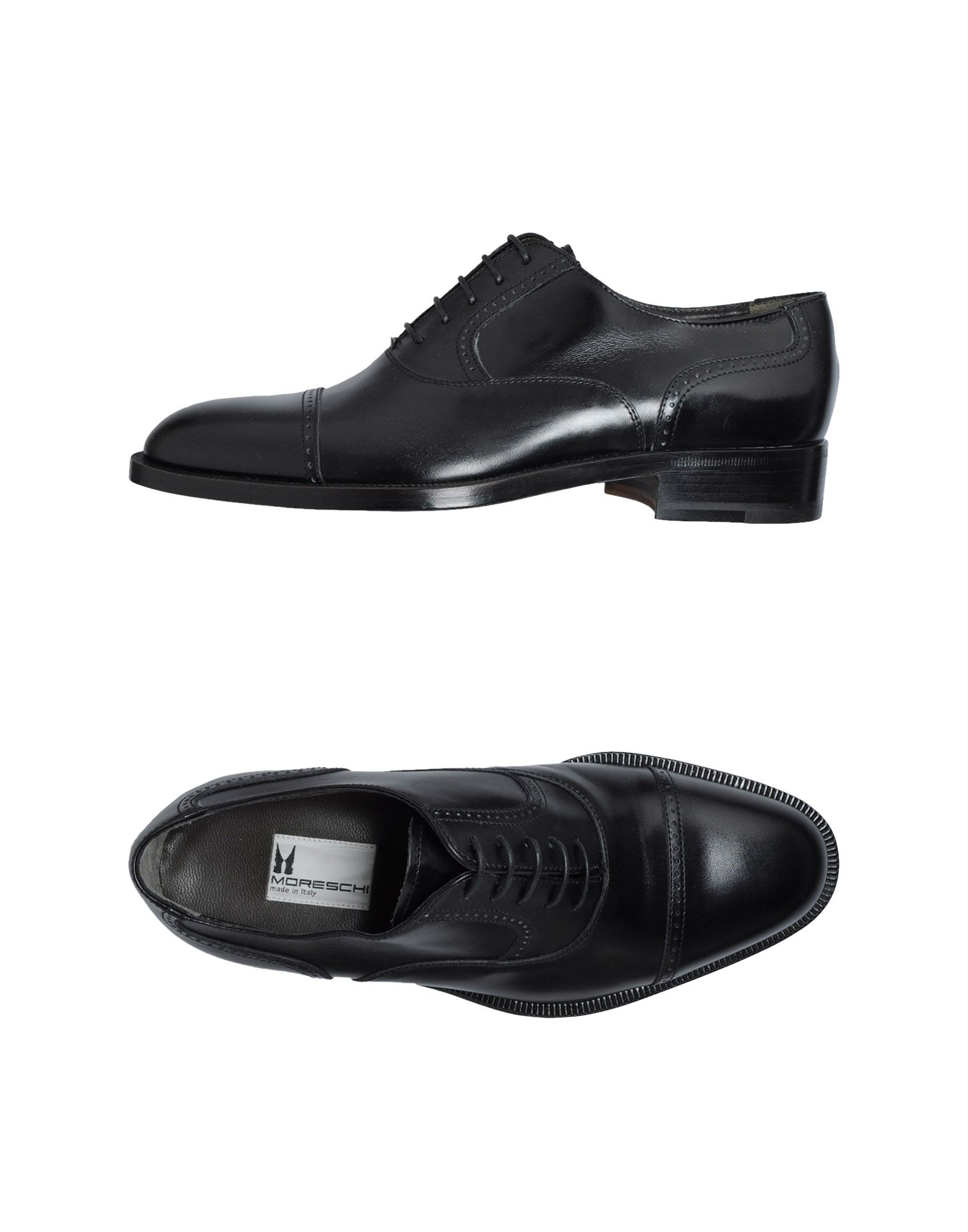 Moreschi Laced Shoes in Black for Men | Lyst