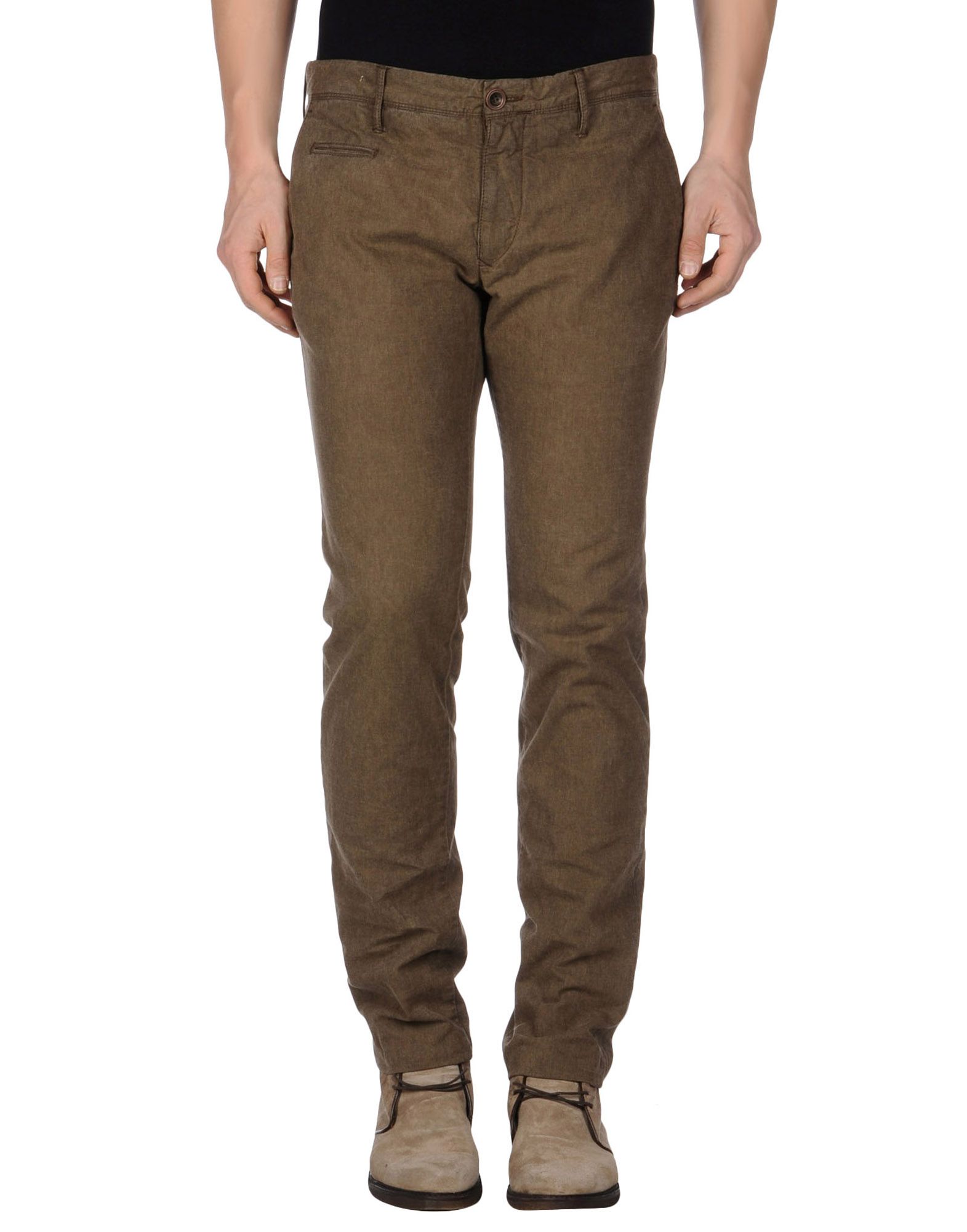 Incotex Red Casual Pants in Khaki for Men | Lyst