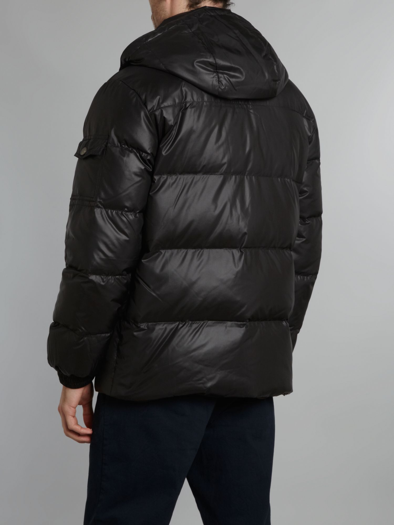 Gant Preppy Down Parka in Black for Men | Lyst