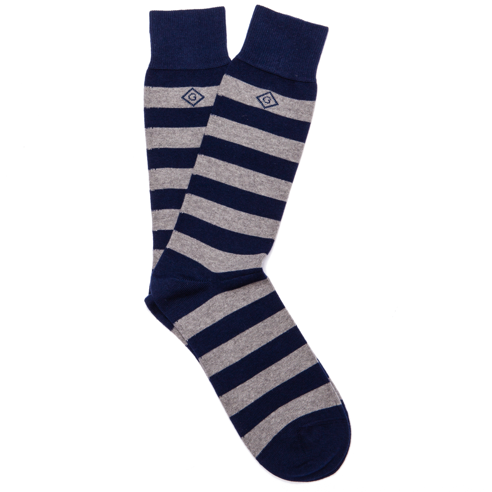 Gant Rugger Bar Stripe Socks in Blue for Men (Grey) | Lyst