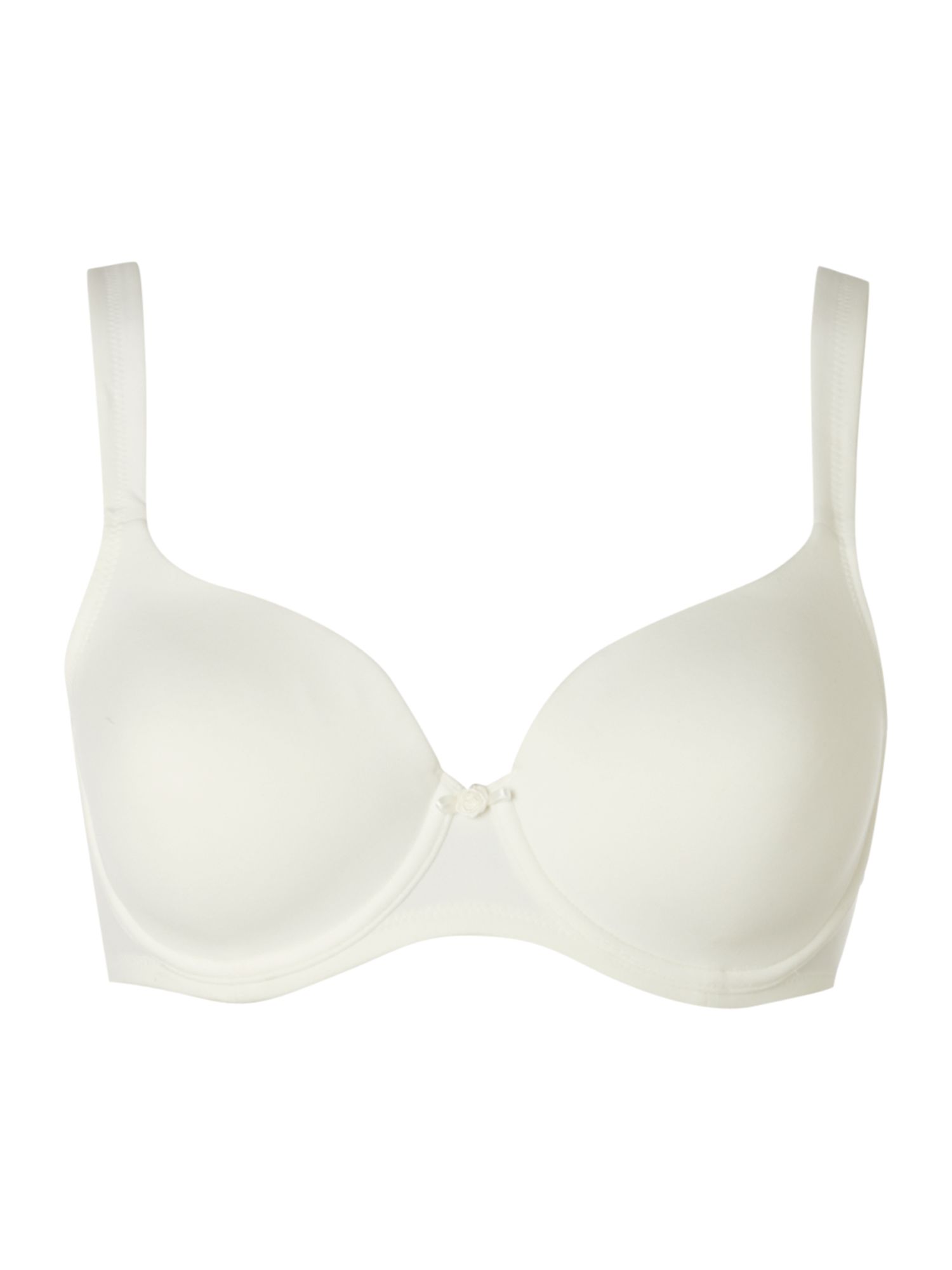 Triumph Supersoft Underwired Padded Bra in White | Lyst