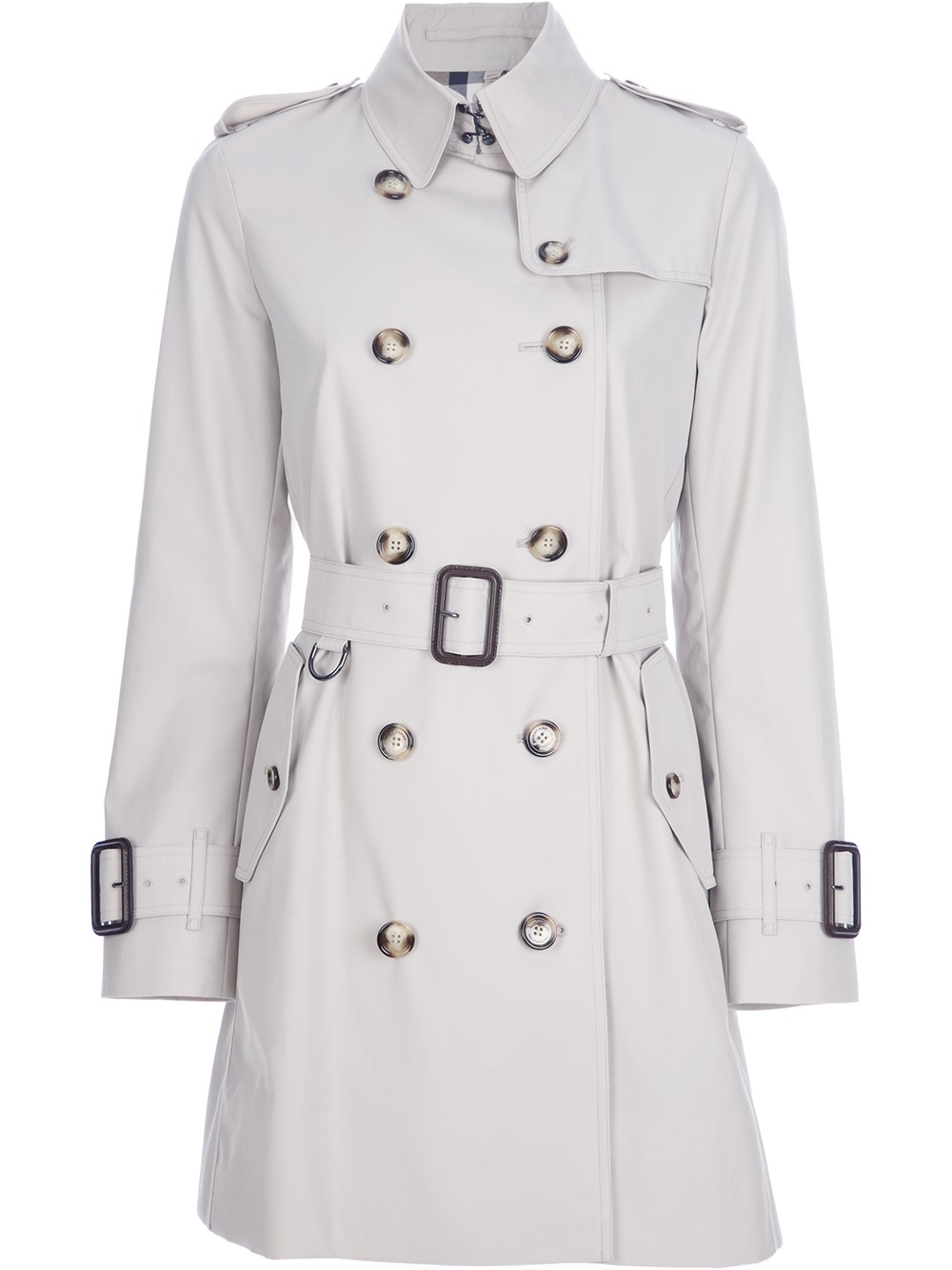 Burberry London Marystow Trench Coat in White (nude) | Lyst