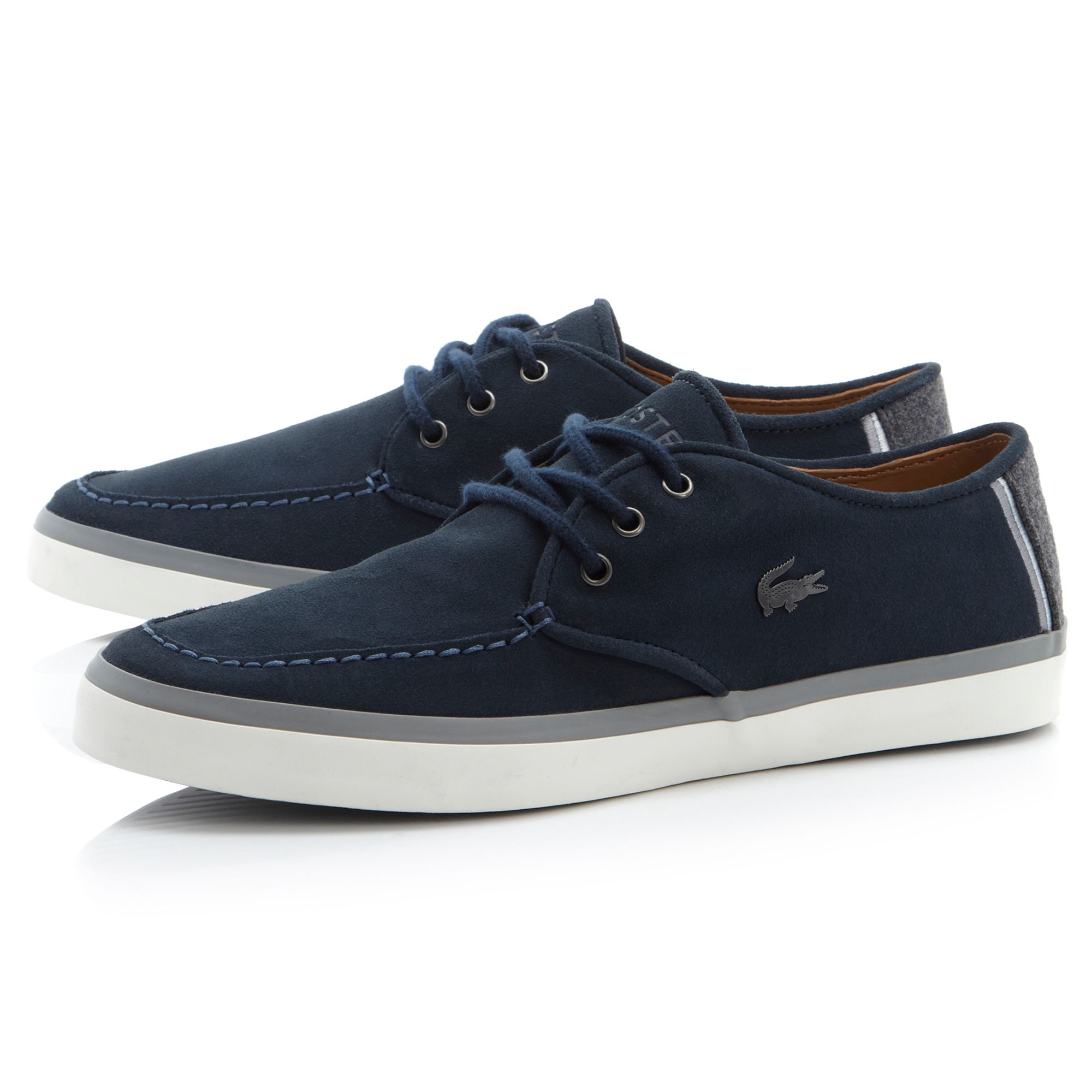 Lacoste Sevrin 2 Eyelet Apron Trainers in Blue for Men | Lyst