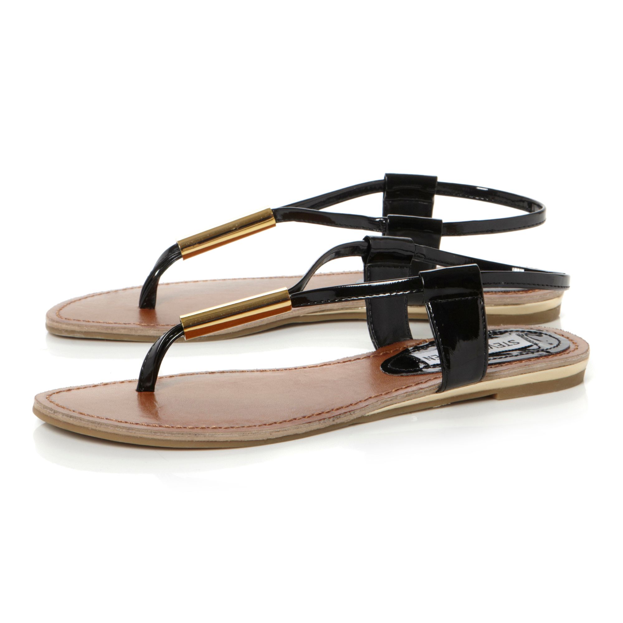 steve madden thong heel sandals