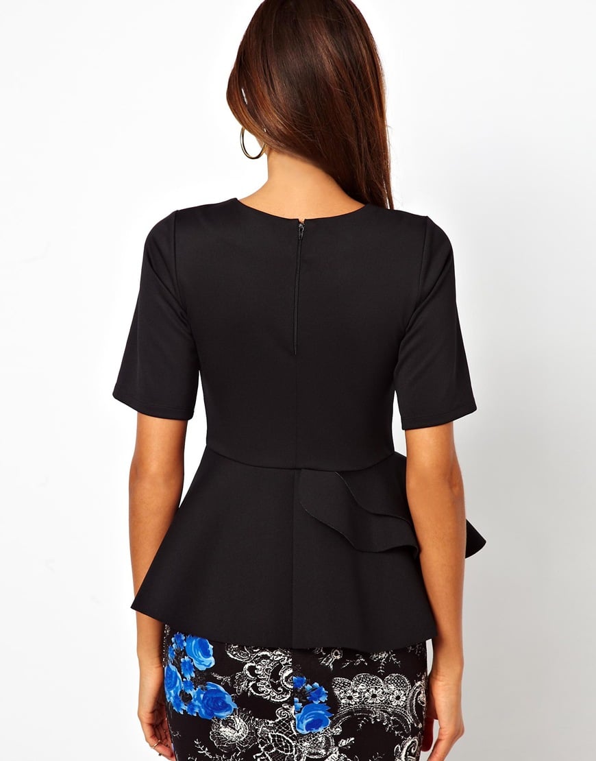 asos peplum top