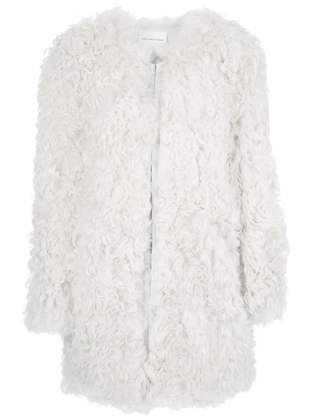 Lyst - Étoile Isabel Marant Amery Coat in White