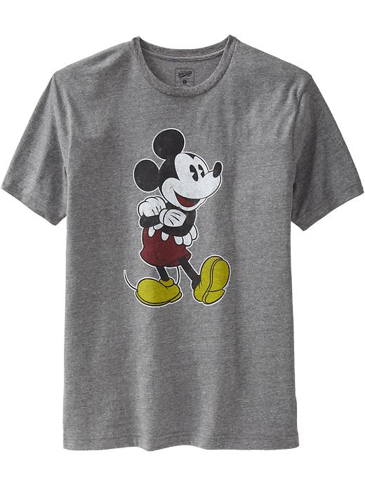 Old Navy Disney169 Mickey Mouse Tees in Gray for Men (Heather Gray) | Lyst