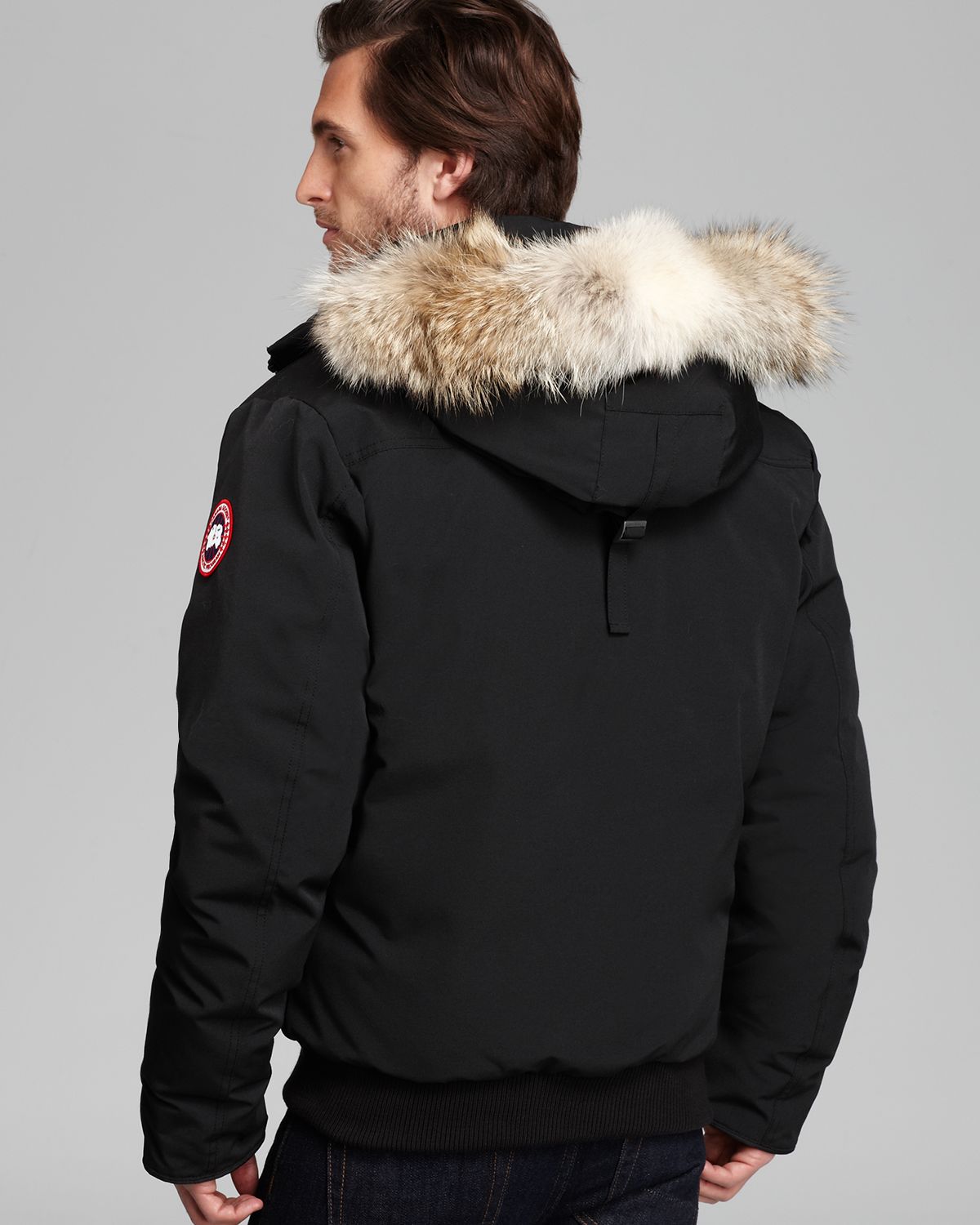 canada goose fur on hood canada goose fur on hood