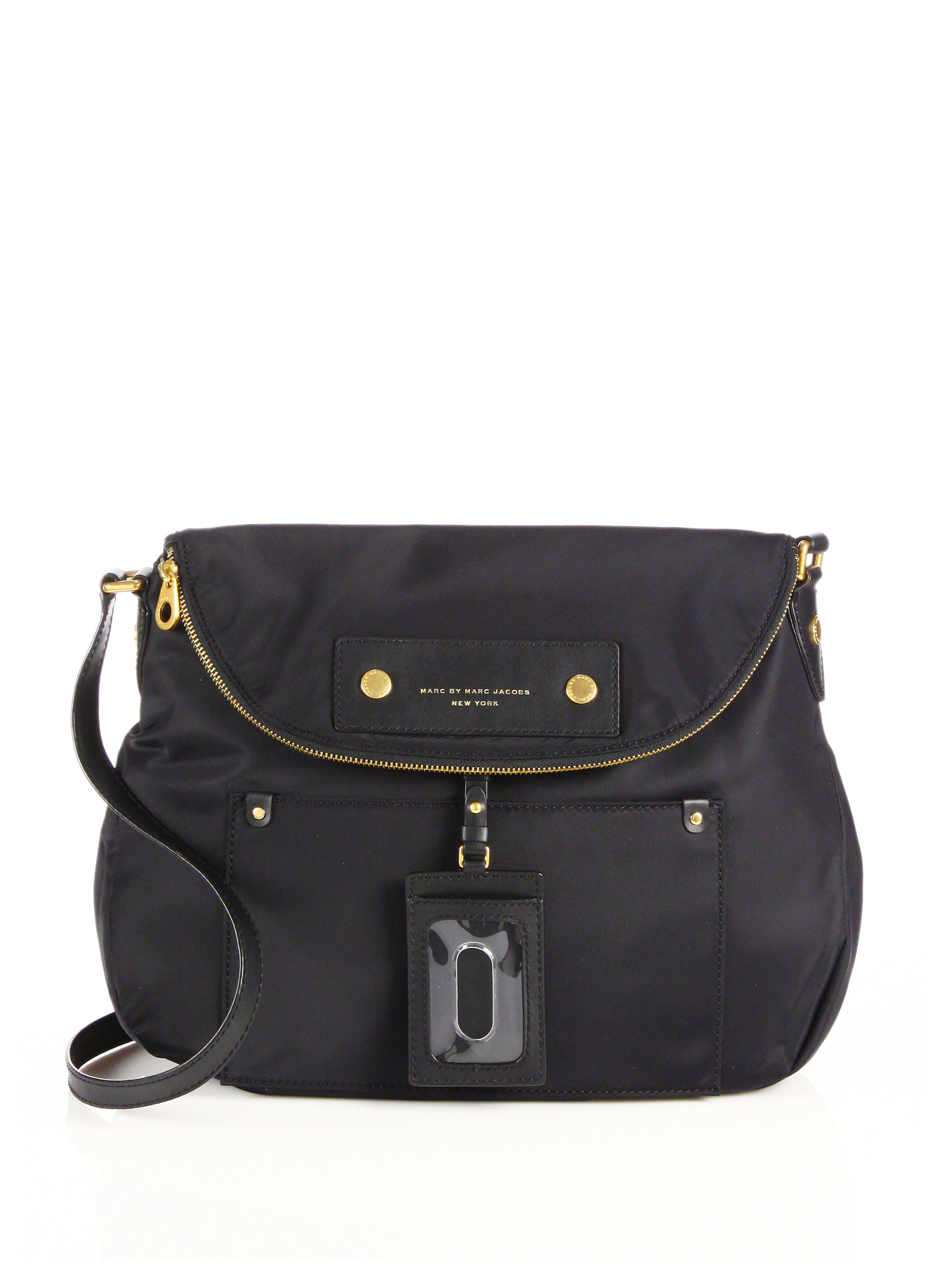Marc By Jacobs Nylon Sasha Shoulder Bag In Black Lyst Gallery