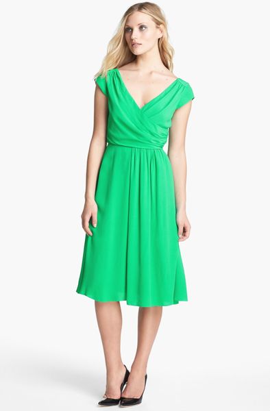 Kate Spade Lucia Dress in Green (Beryl Green) | Lyst