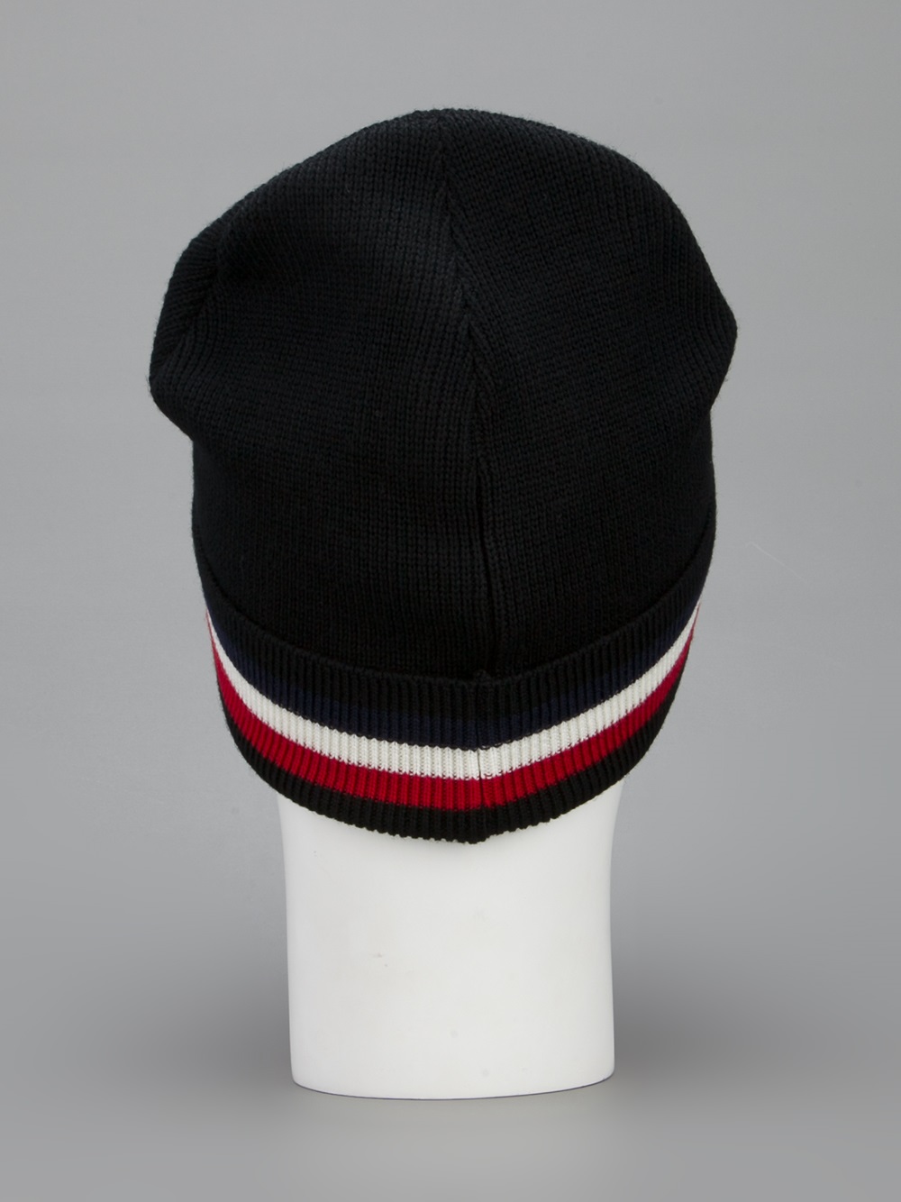 Lyst - Moncler Beanie Hat in Black for Men