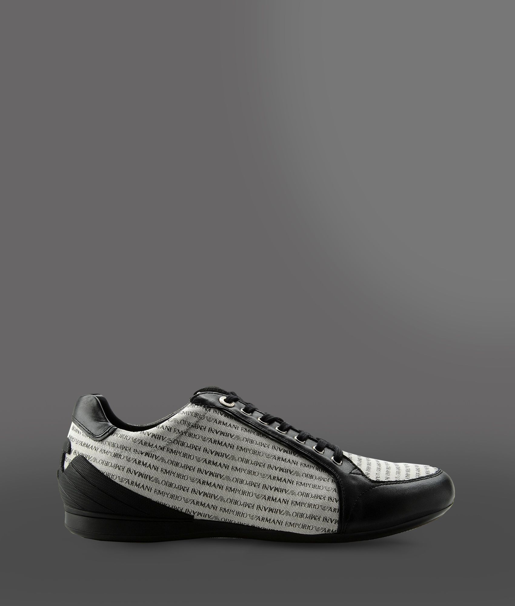 Lyst - Emporio Armani Sneakers in Black for Men