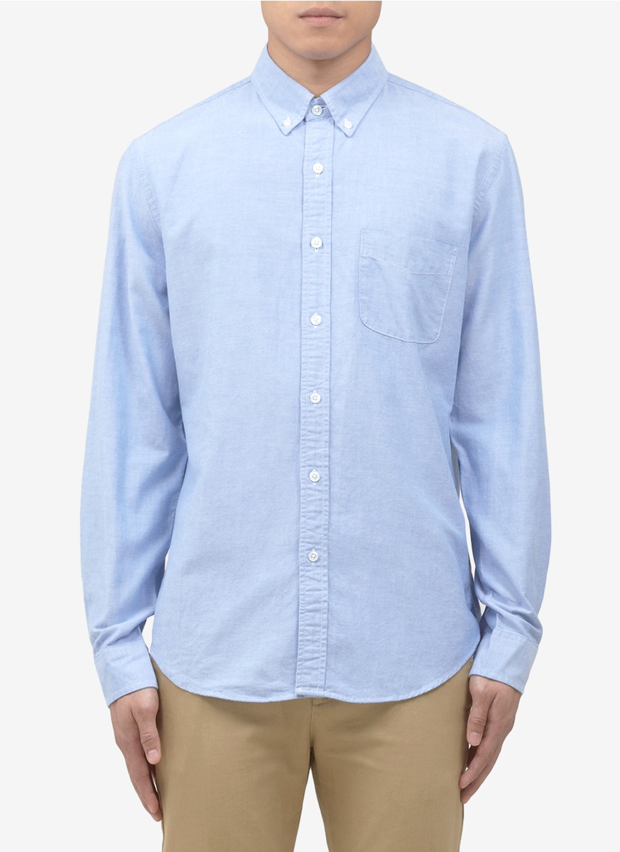J.crew Vintage Oxford Shirt in Blue for Men (Blue and Green) | Lyst