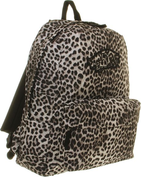 Vans Realm Backpack Snow Leopard in Animal (leopard) | Lyst