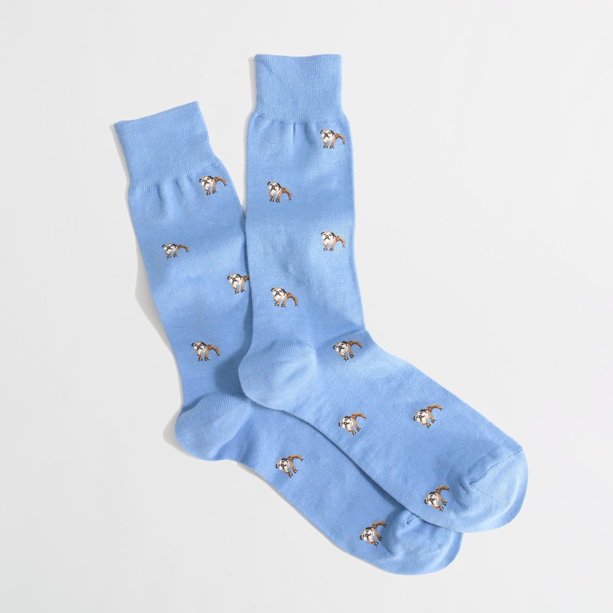 J.crew Factory Critter Socks in Blue for Men Lyst
