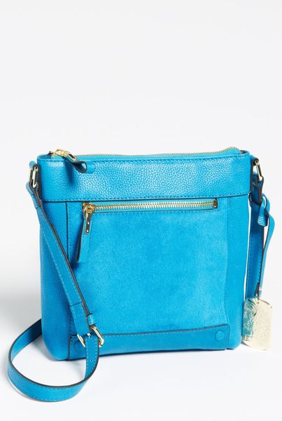 Vince Camuto Mikey Crossbody Bag Small in Blue (Turquoise) | Lyst
