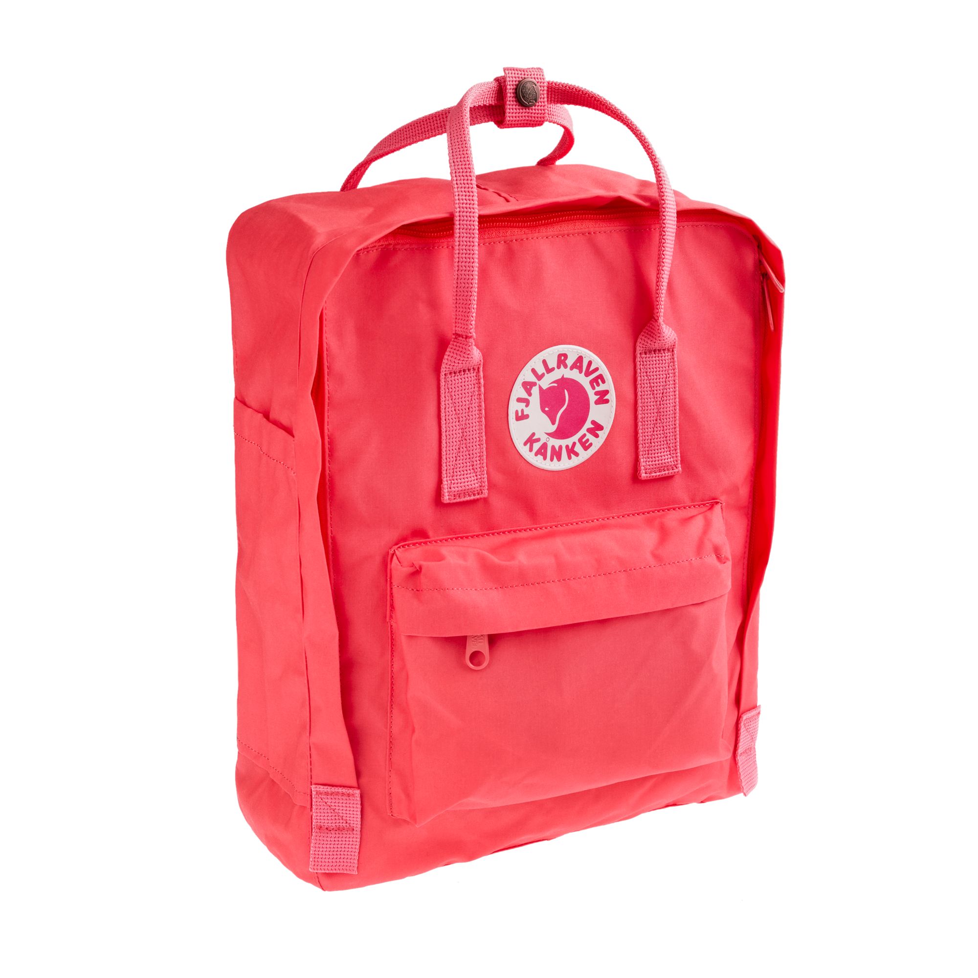 Fjallraven Classic Kanken Backpack In Pink For Men Peach Pink Lyst 