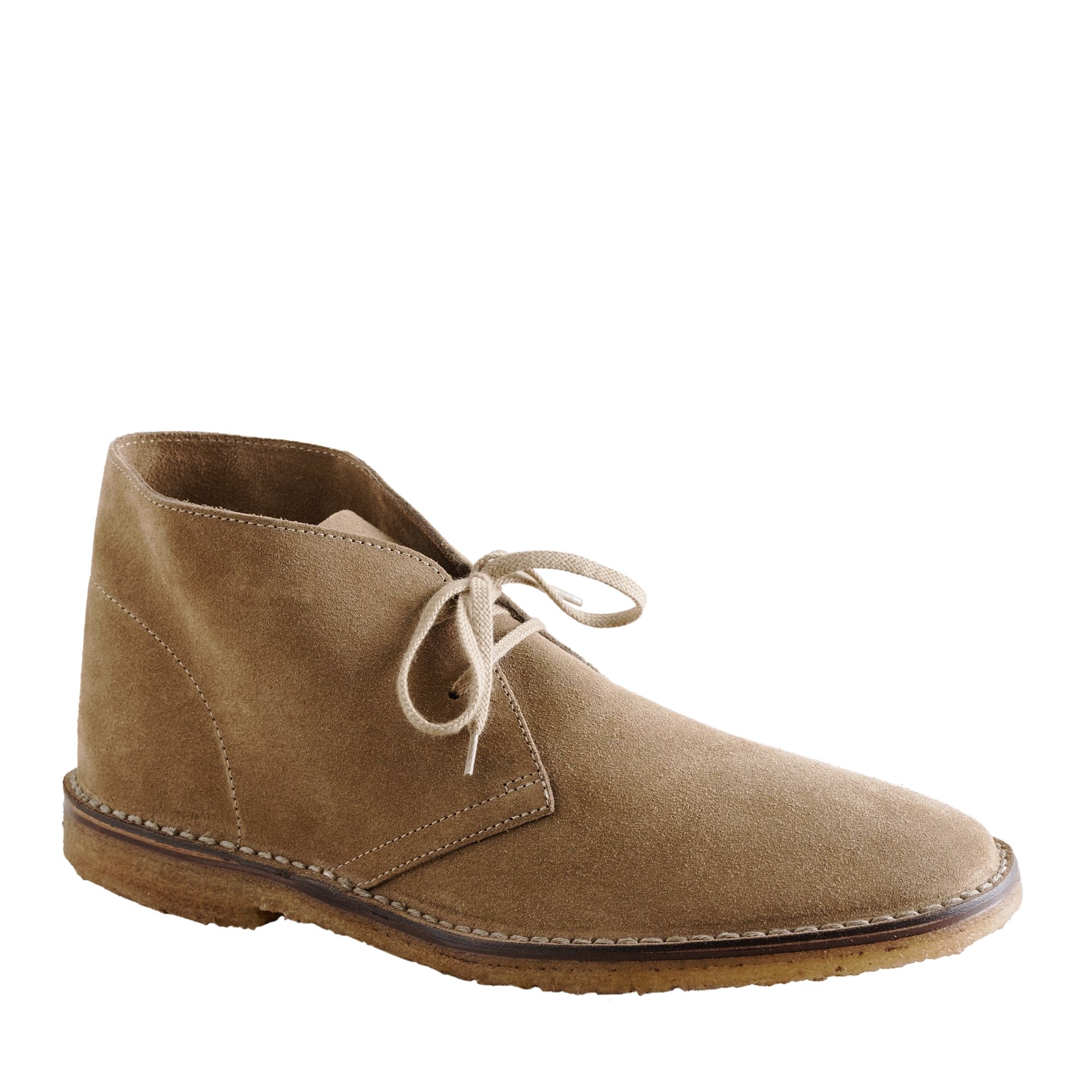 J.crew Classic Macalister Boots In Suede in Beige for Men (stone) | Lyst