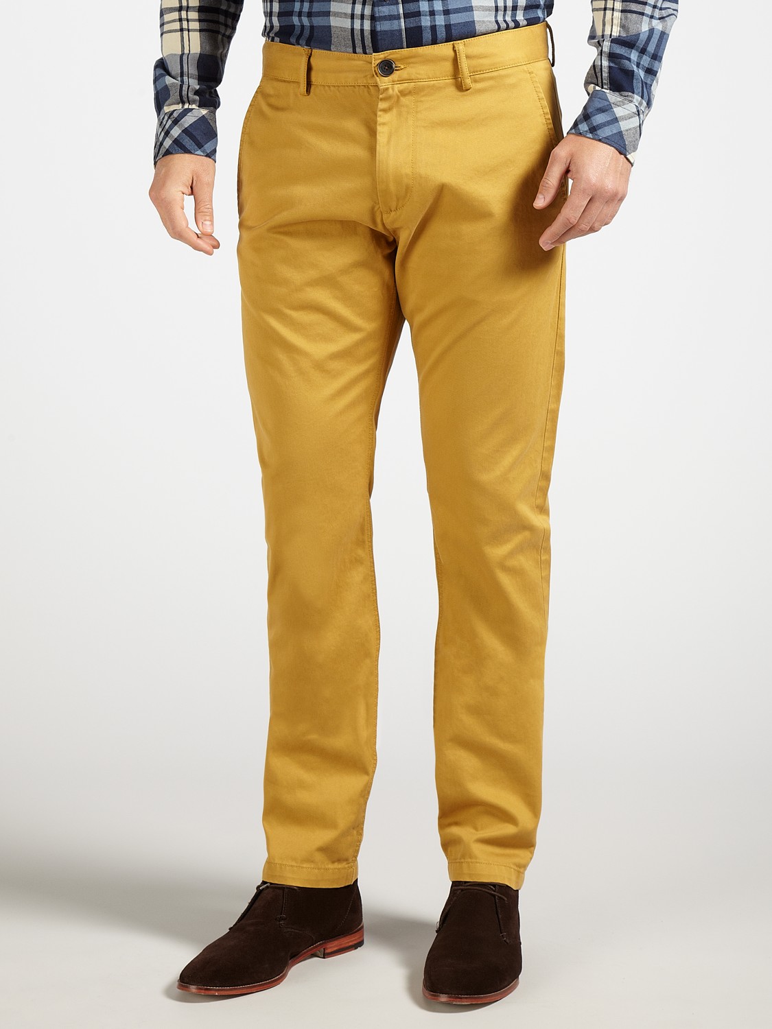 Timberland Stoneham Slim Fit Chinos in Yellow for Men | Lyst