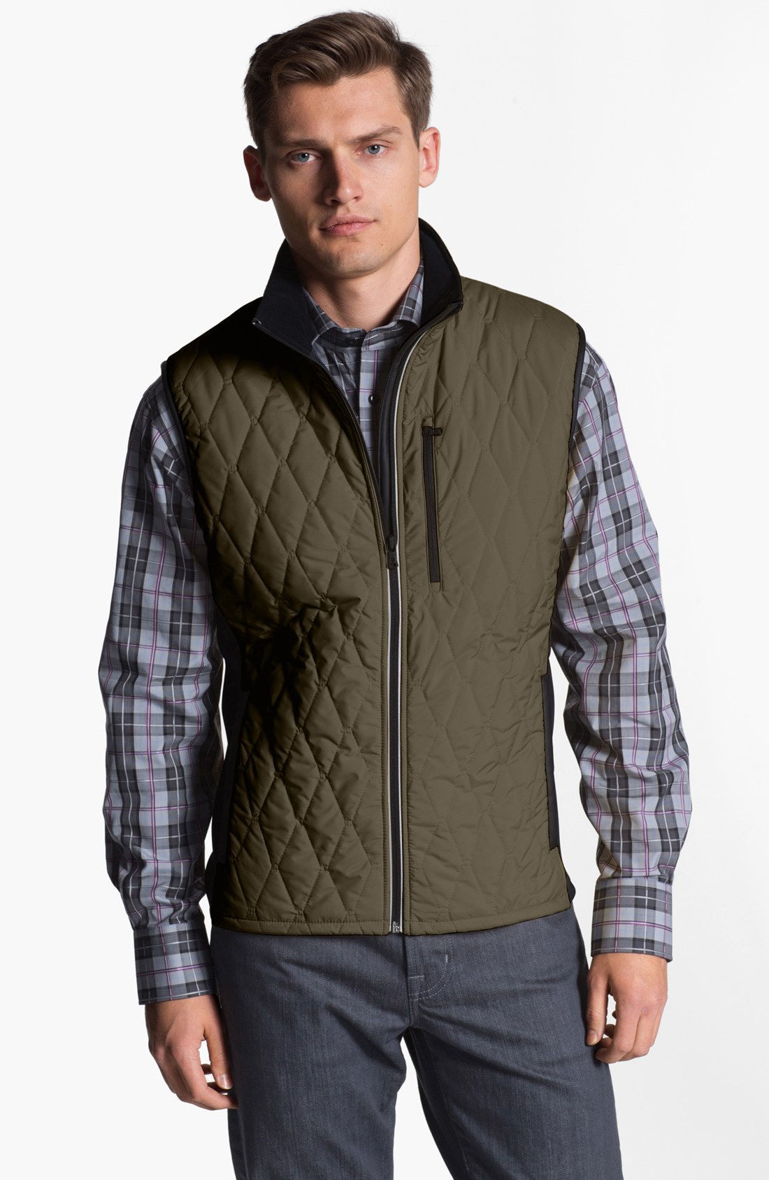 Victorinox Glares Quilted Vest in Green for Men (Moss Green) | Lyst