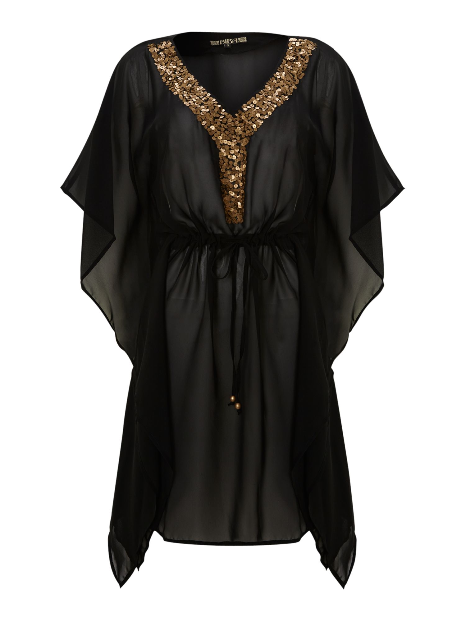 sequin kaftan