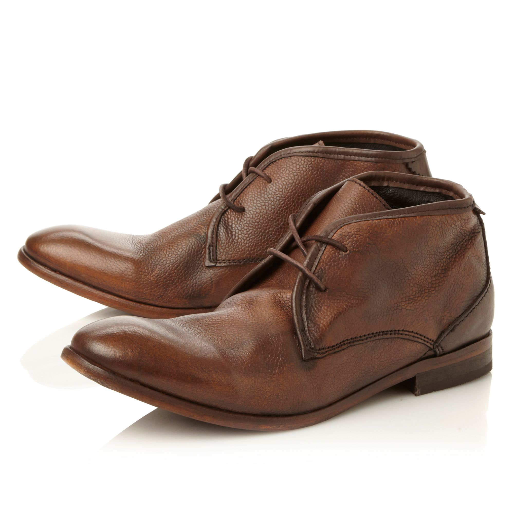 Hudson jeans Cruise Washed Chukka Boot in Brown for Men Lyst